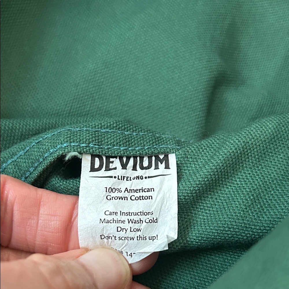 Devium Chapman Canvas Shirt Jacket Men’s XL Green Button-Up Utility Outdoor - Picture 4 of 15